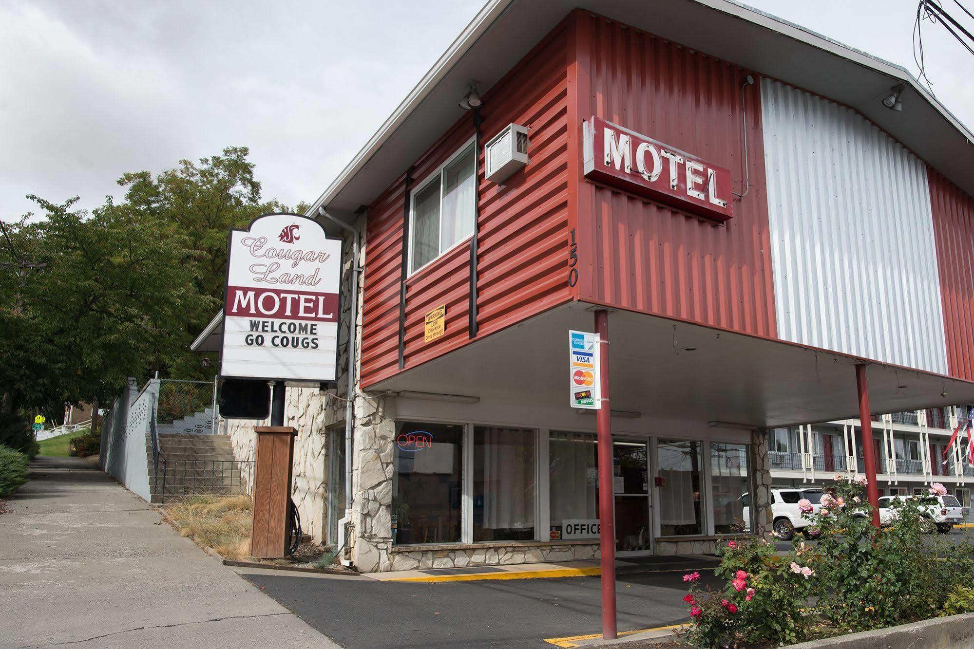 Cougar Land Motel Pullman Exterior photo